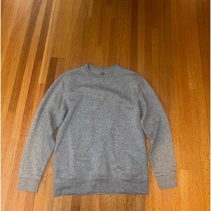 A mens grey crewneck from Walmart